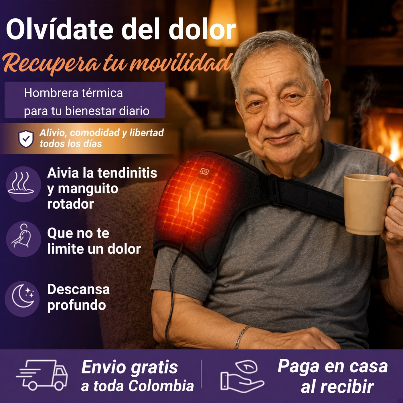 Calor terapéutico y alivio profundo para recuperar tu salud