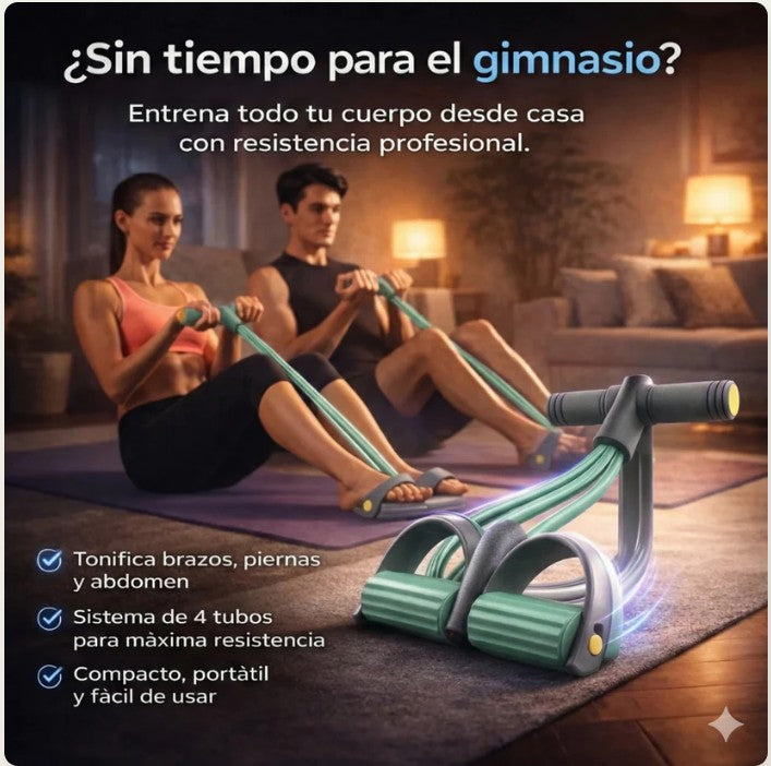 Bandas GymLibre X4™ Entrenamiento Total Sin Gimnasio