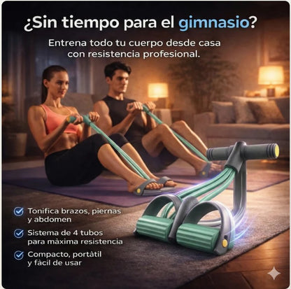Bandas GymLibre X4™ Entrenamiento Total Sin Gimnasio