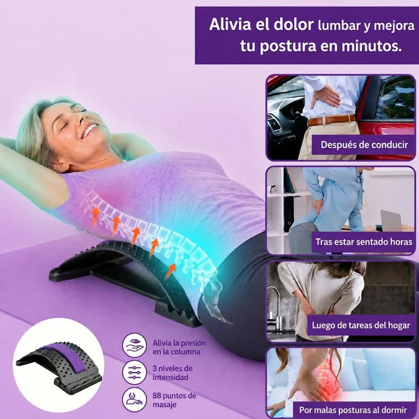 Descompresor Lumbar Pro™ - Alivio para la espalda baja en 10 minutos