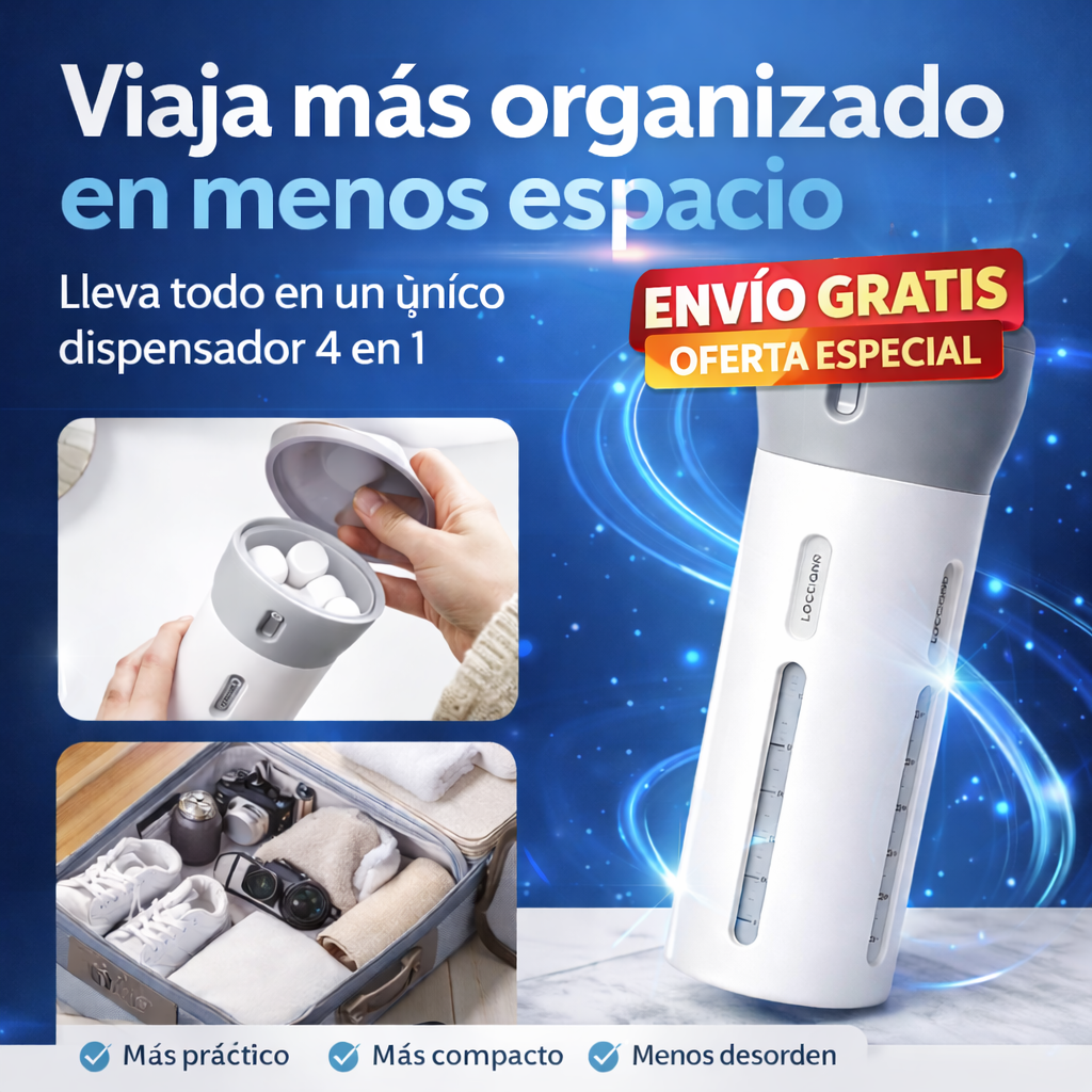SaniHub® - Dispensador De Líquidos 4 En 1