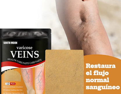 VEINS CARE 2x1 — presentación y parche adhesivo