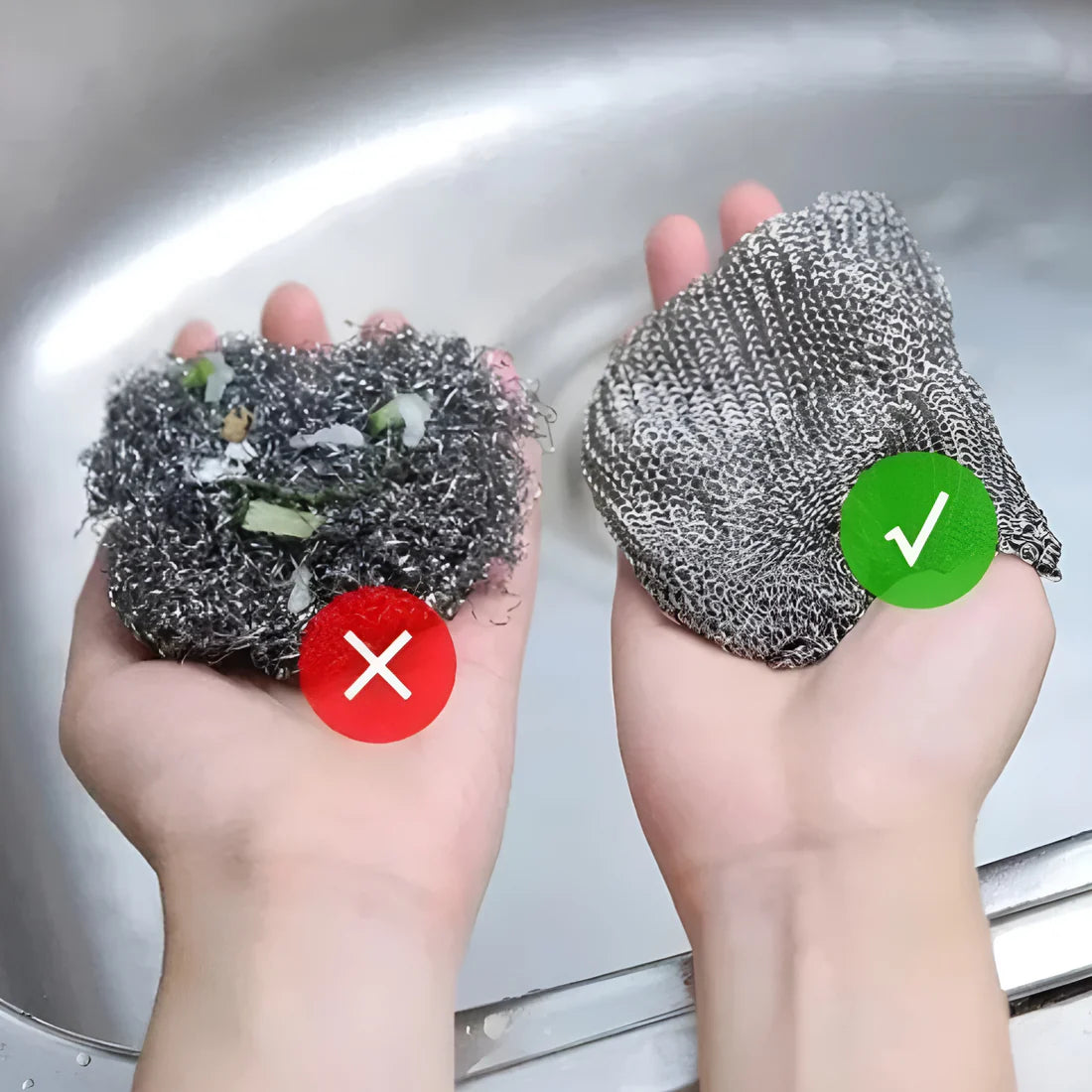 Paño de Limpieza Metálico Multiusos (X5 unidades)
