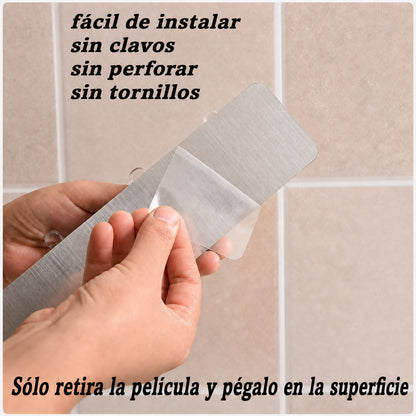Instalación de StickNStore sin clavos — imagen en español