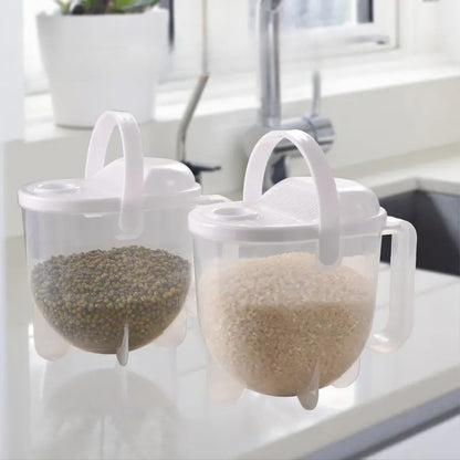 Máquina Automática para Lavar Arroz | Cesta Escurridora Multifuncional