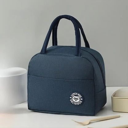 Lonchera Térmica de Tela Oxford | Bolsa Aislante Portátil