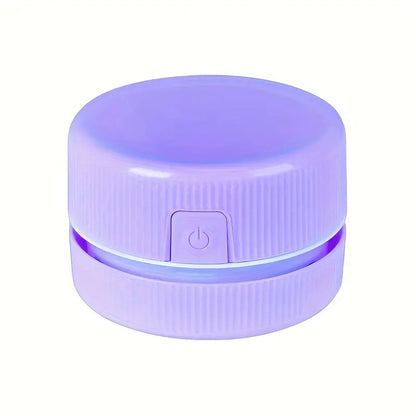 Mini Aspiradora de Escritorio Portátil – Inalámbrica y Potente