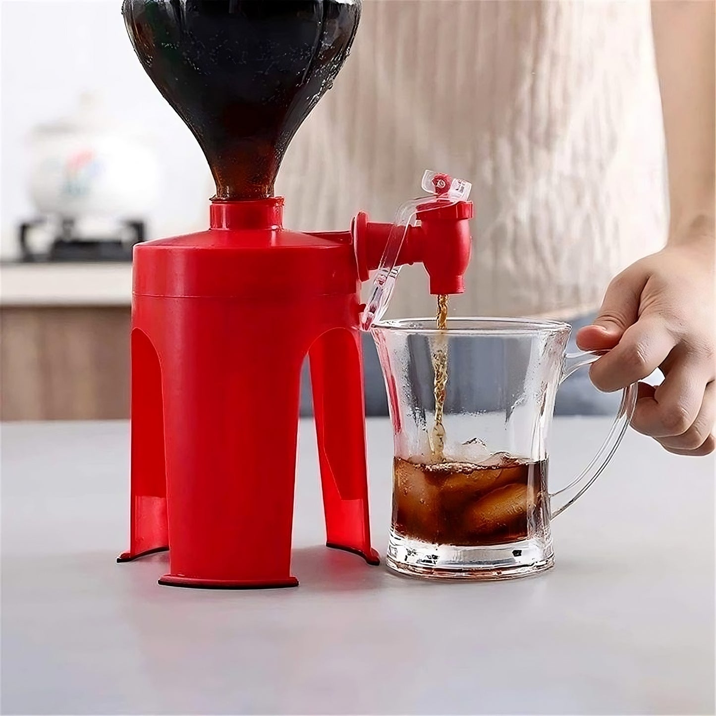 Dispensador de Bebidas Portátil para Botellas – Fácil y Práctico