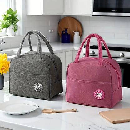 Lonchera Térmica de Tela Oxford | Bolsa Aislante Portátil