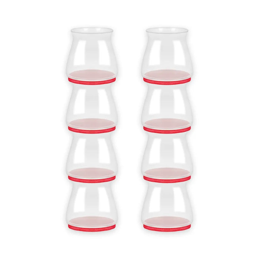 Protectores de Patas para Sillas de Silicona – Juego x8 Antideslizantes y Antirayones